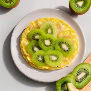 Omlet z kiwi