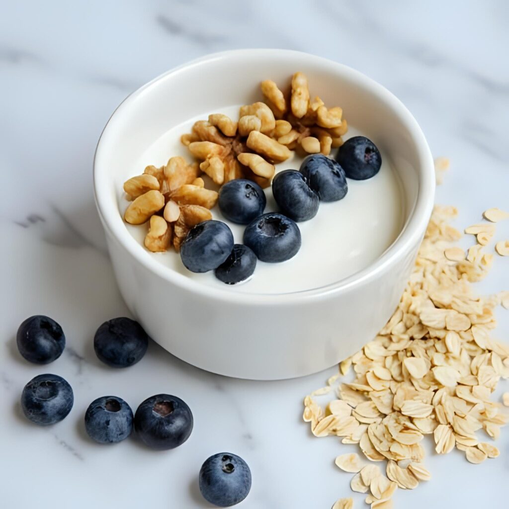 Jogurt z borówkami