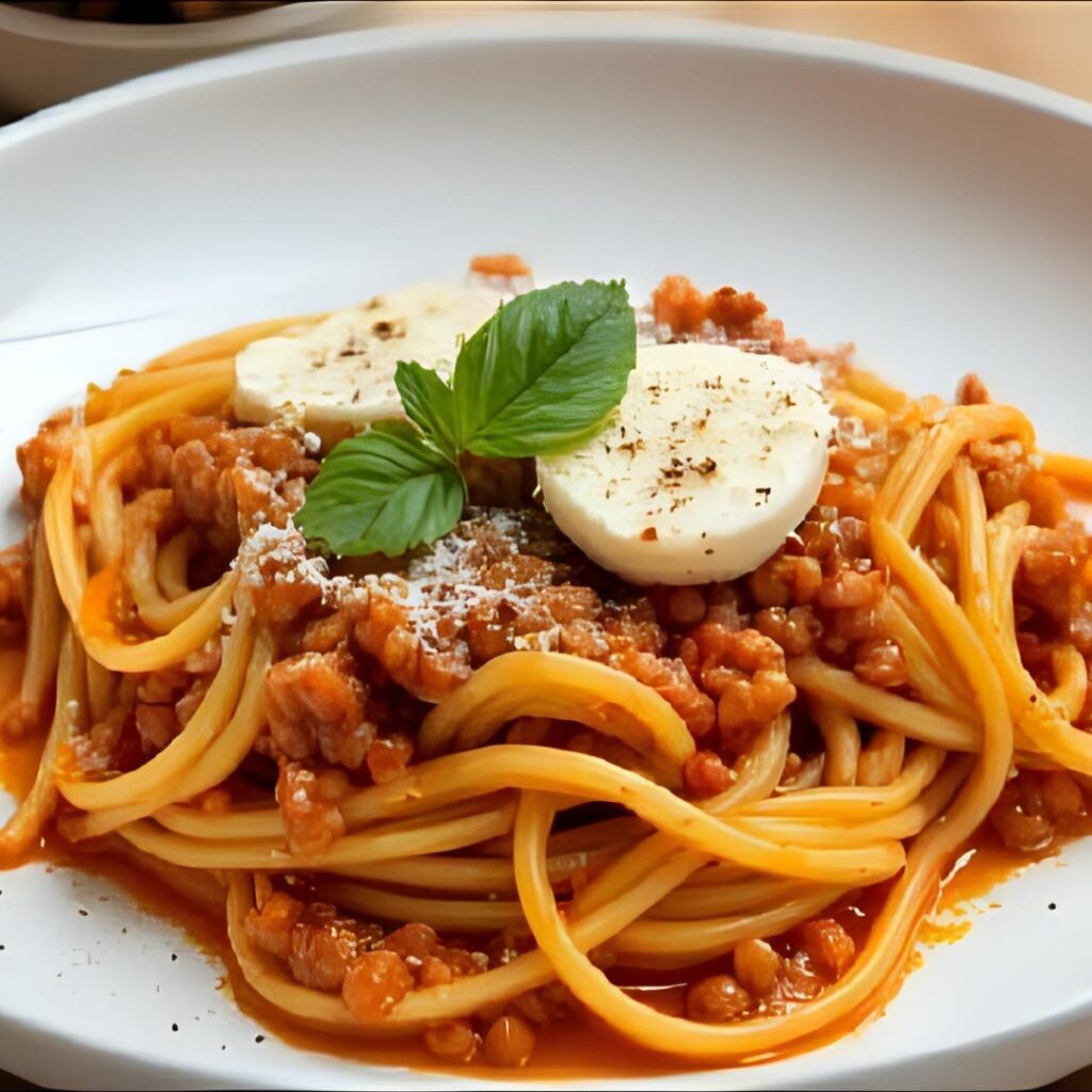 Spaghetti Wegetariańskie
