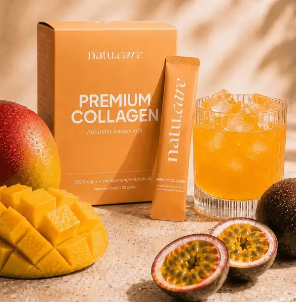 Kolagen Premium natu.care o smaku mango-marakuja